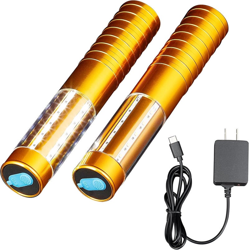 WILON Store Bottle Service Lights Rechargeable Bottle Service Sparklers Reusable Handheld Girl Lights LED Baton Strobe Light for Parties Bar Club Nightclub Birthday Weddings - Upgraded Version - Image 1